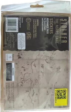 Stalker : Le Jeu de Plateau - Maps & Stickers 2 - Awaken Realms