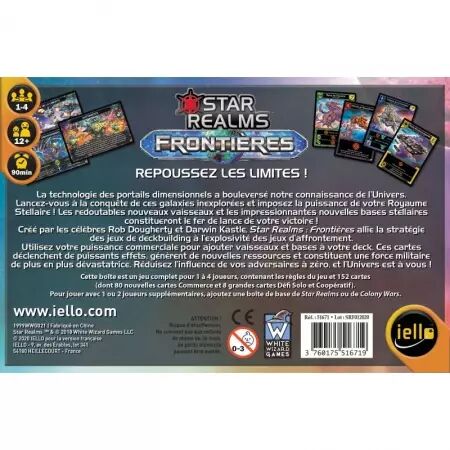 Star Realms Fronti&egrave;res (Extension) - Iello