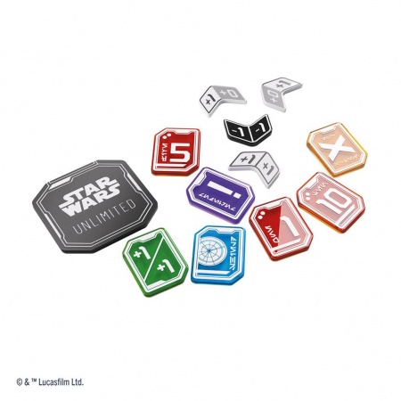 Star Wars : Unlimited - Pions Premium en acrylique - Acrylic Tokens