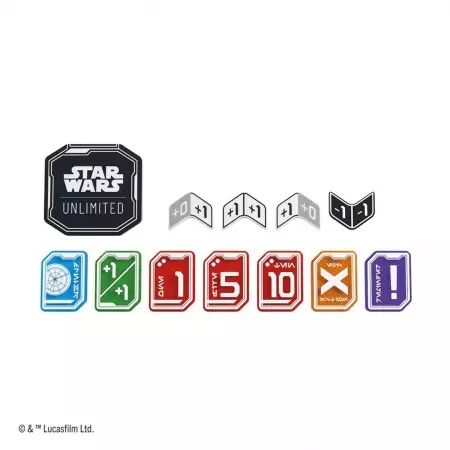 Star Wars : Unlimited - Pions Premium en acrylique - Acrylic Tokens