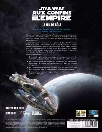 Star Wars JdR : Aux Confins de l\'Empire -  Au Coeur de l\'Inconnu