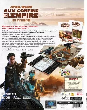 Star Wars JdR : Aux Confins de l\'Empire - Kit d\'initiation