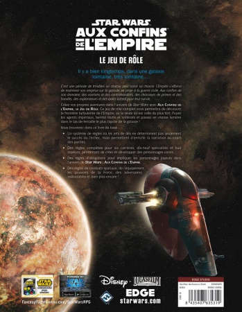 Star Wars JdR : Aux Confins de l\'Empire