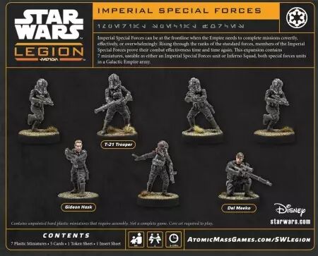 Star Wars L&eacute;gion :  Imperial Special Forces Edition 2026 - Extension d\'unit&eacute;