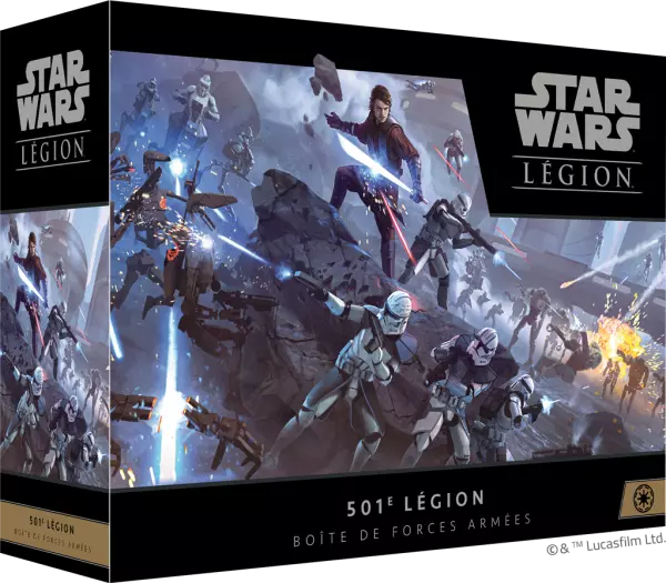 Star Wars Legion - 501e L�gion (Forces Arm�es)