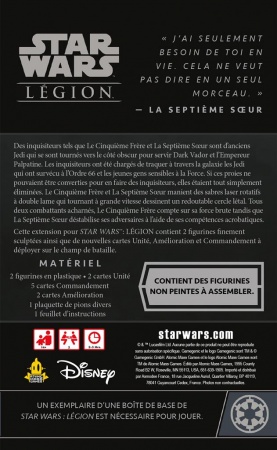 Star Wars Légion : 5e Frère & 7e Sur - Extension Agent