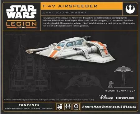 Star Wars L&eacute;gion : Airspeeder T-47 (2026)