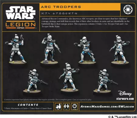 Star Wars L&eacute;gion : ARC Troopers (2026) - Extension d\'unit&eacute;