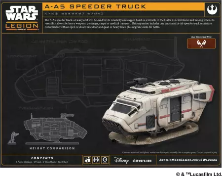 Star Wars Légion : Camion Speeder A-A5