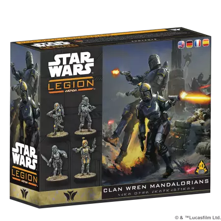 Star Wars L&eacute;gion : Clan Wren Mandalorians​ (2026) - Extension d\'unit&eacute;