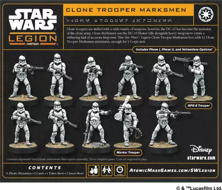 Star Wars Légion : Clone Trooper Marksmen