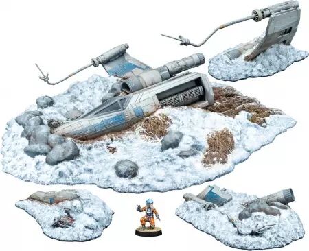 Star Wars Légion : Crashed X-Wing Battlefield Expansion