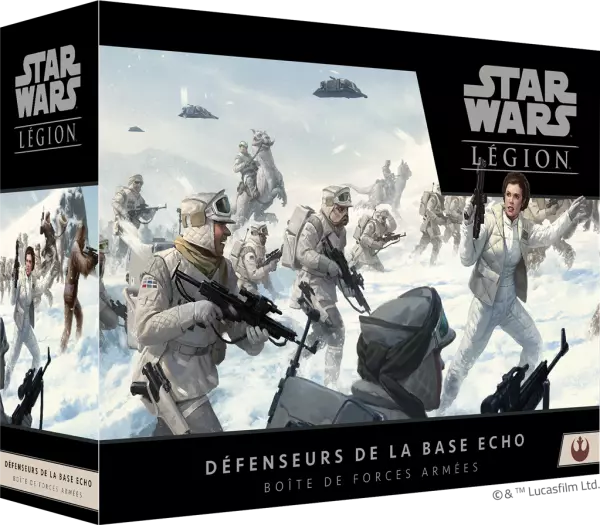 Star Wars Legion - D�fenseurs Base Echo (Forces Arm�es)