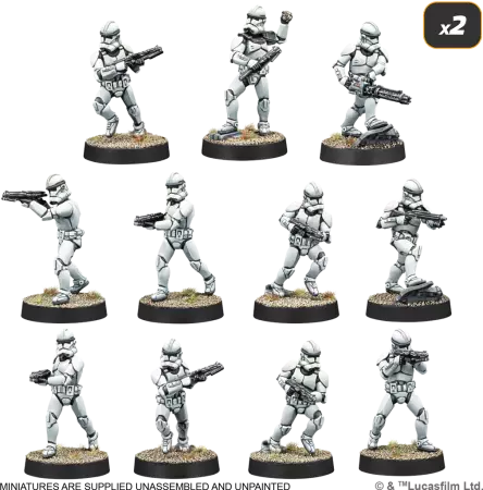 Star Wars Légion : Galactic Republic Starter Set (Base)