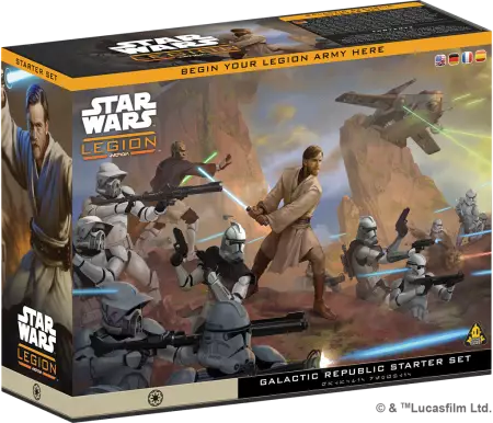 Star Wars Légion : Galactic Republic Starter Set (Base)