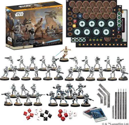 Star Wars Légion : Galactic Republic Starter Set (Base)