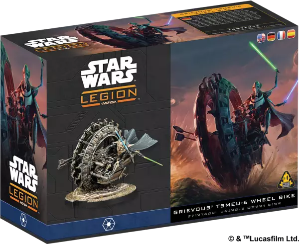 Star Wars L�gion : General Grevious on Wheelbike