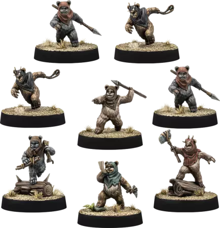 Star Wars Légion : Guerriers Ewok : Extension dUnité