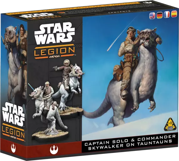 Star Wars L�gion : Han Solo & Luke Skywalker on Tauntauns