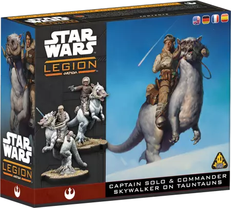 Star Wars L&eacute;gion : Han Solo & Luke Skywalker on Tauntauns