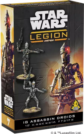 Star Wars Légion : IG-Series Assassin Droids (2025) - Extension Agent