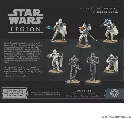 Star Wars Légion : Imperial Riot Control Squad