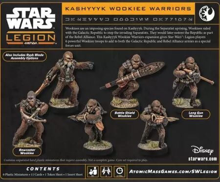 Star Wars Legion : Kashyyyk Wookiee Warriors