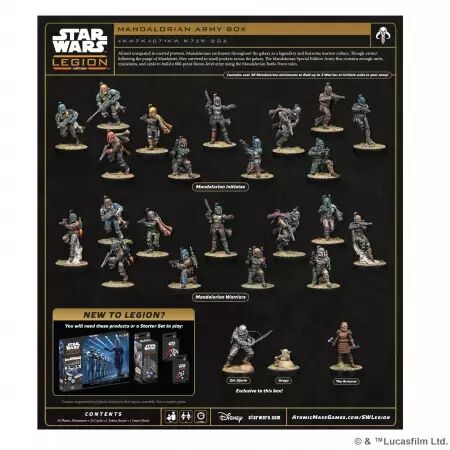 Star Wars L&eacute;gion : Mandalorian (SE Battleforce)