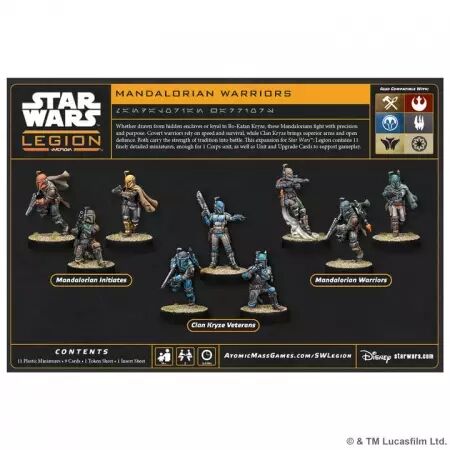 Star Wars L&eacute;gion : Mandaloriens Warriors - Extension d\'unit&eacute;