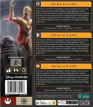 Star Wars L&eacute;gion : R2-D2 & C3PO : Extension d\'Unit&eacute; (Version 2026)