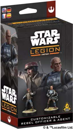 Star Wars Légion : Rebel Commander & Operative