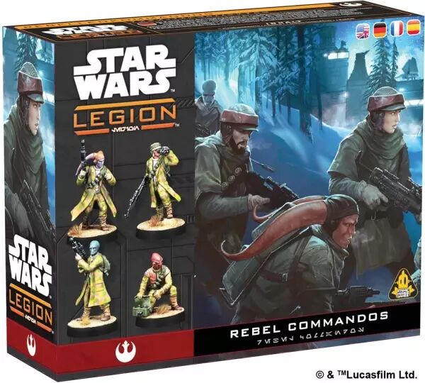 Star Wars L�gion : Rebel Commandos (Resculpt 2025) - Extension d\'unit�