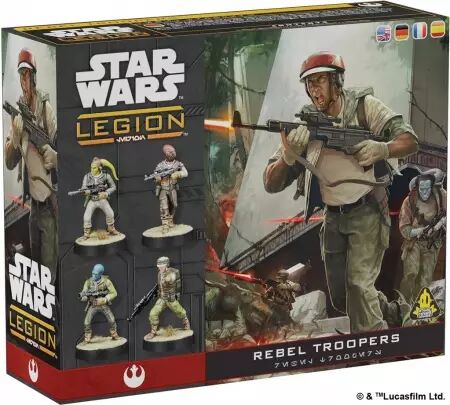 Star Wars Légion : Rebel Troopers (Resculpt) - Extension d\'amélioration