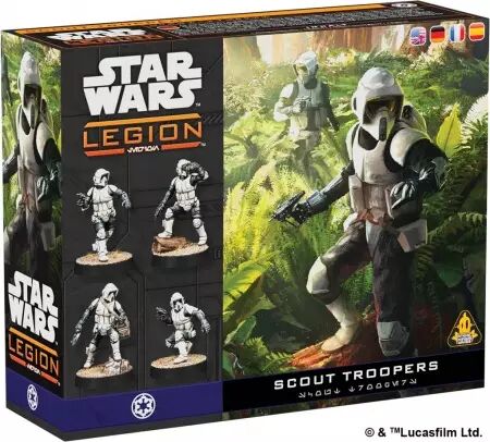 Star Wars Légion : Scout Troopers (Resculpt 2025) - Extension d\'unité