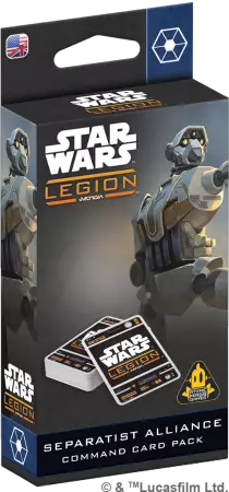Star Wars Légion : Separatist Alliance Command (Card Pack)