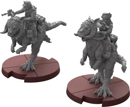 Star Wars Légion : Soldats Montés sur Tauntaun