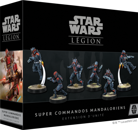 Star Wars Légion : Super Commandos Mandaloriens - Extension d\'unité