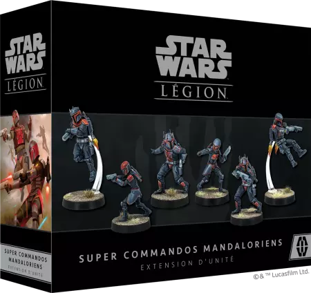 Star Wars Légion : Super Commandos Mandaloriens - Extension d\'unité