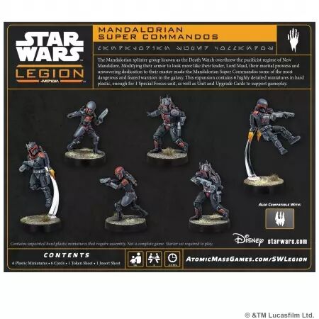 Star Wars L&eacute;gion : Super Commandos Mandaloriens (reissue 2026) - Extension d\'unit&eacute;