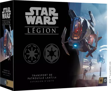 Star Wars Légion : Transport de Patrouille LAAT/LE  - Extension d\'unité