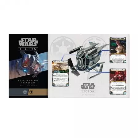 Star Wars Légion : Transport de Patrouille LAAT/LE  - Extension d\'unité