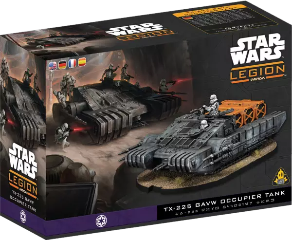 Star Wars L�gion : TX-225 GAVw Occupier Tank​​ (Reissue 2026) - Extension d\'unit�