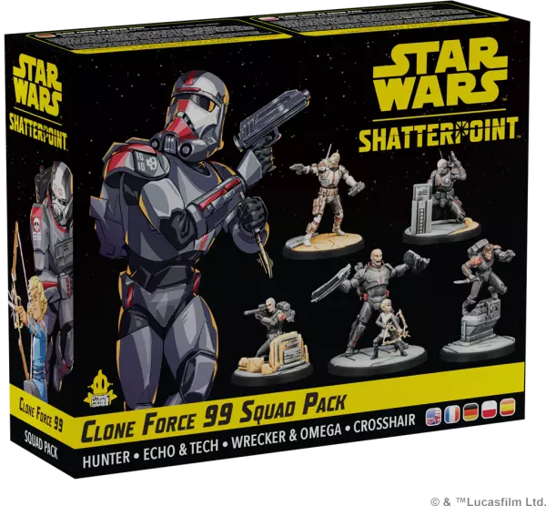 Star Wars Shatterpoint : Clone Force 99 (Escouade)