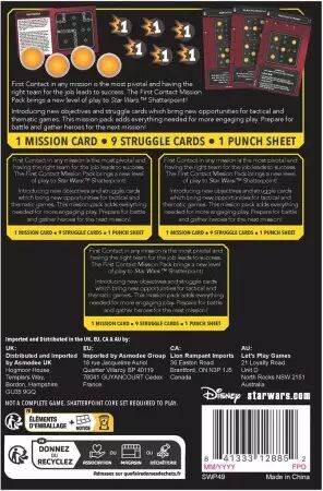 Star Wars Shatterpoint : First Contact Mission Pack 