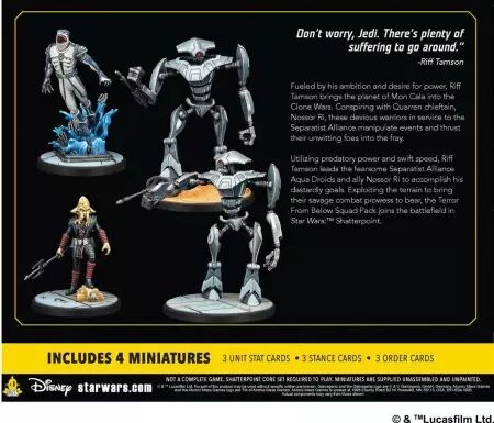 Star Wars Shatterpoint : Terror from Bellow (Escouade)