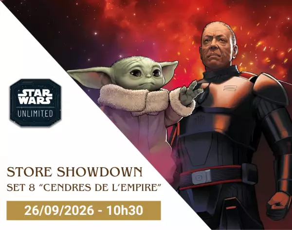 Star Wars Unlimited - Store Showdown set 8 - 10h30 - 26/09/2026