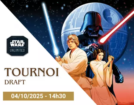 Star Wars Unlimited - Tournoi Draft - 04/10/2025 - 14h30