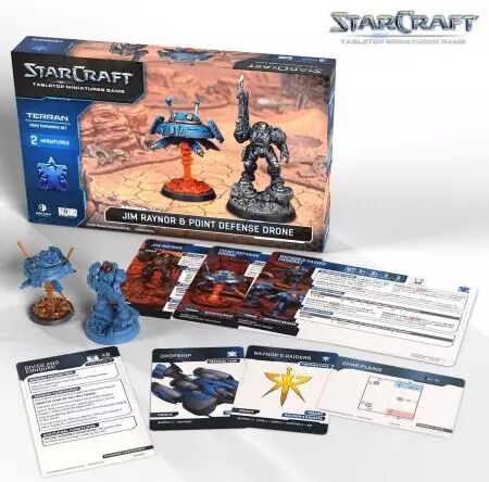 StarCraft - Terran - Jim Raynor (Raynor\'s Raiders) Hero Expansion Set (ENG) - ArchoN Studio