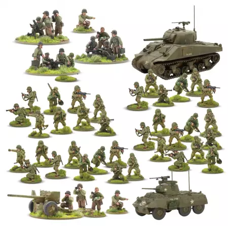 Stars and Stripes - US starter army - Bolt Action - Warlord Games