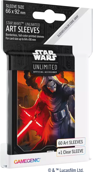 Stars Wars Unlimited - Art Sleeves - Kylo Ren